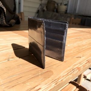 Eel skin wallet